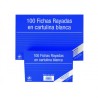 6943-100 FICHAS DE CARTULINA LISA (95X65 MM)  N.o 1 MARIOLA 3111L