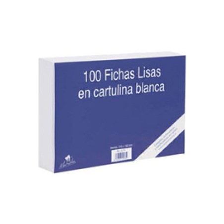 6944-100 FICHAS DE CARTULINA LISA (125X75 MM) No 2 MARIOLA 3112L