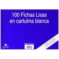6947-100 FICHAS DE CARTULINA LISA (215X160 MM) No. 5 MARIOLA 3115L