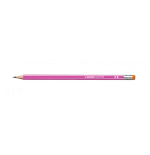 696-LAPIZ ESCOLAR HEXAGONAL MINA 2,2MM. PENCIL 160 HB CON GOMA ROSA STABILO 2160/01-HB