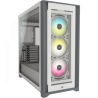 6961-Corsair iCUE 5000X RGB Midi Tower Blanco