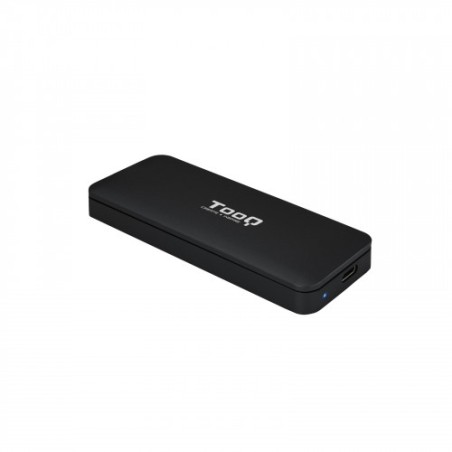 6972-TooQ TQE-2280B caja para disco duro externo M.2 Caja externa para unidad de estado solido (SSD) Negro