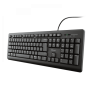 6976-Trust TK-150 teclado USB QWERTY Espanol Negro