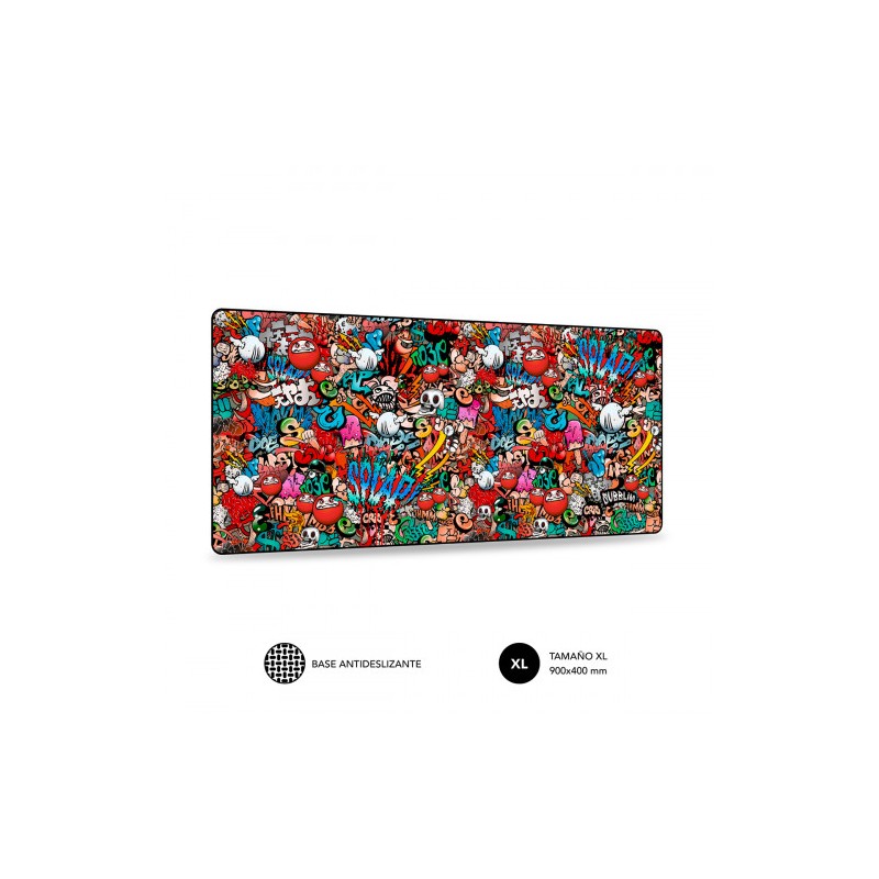 6984-SUBBLIM Alfombrilla Raton Graffiti XL Mouse Pad 6984-SUBBLIM Alfombrilla Raton Graffiti XL Mouse Pad