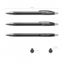 6989-BOLIGRAFO DE GEL AUTOMATICO R-301 ORIGINAL GEL MATIC, TINTA COLOR: NEGRO ERICH KRAUSE 46461