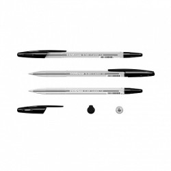 6991-BOLIGRAFO R-301 CLASSIC STICK 1.0, TINTA COLOR: NEGRO ERICH KRAUSE 43185