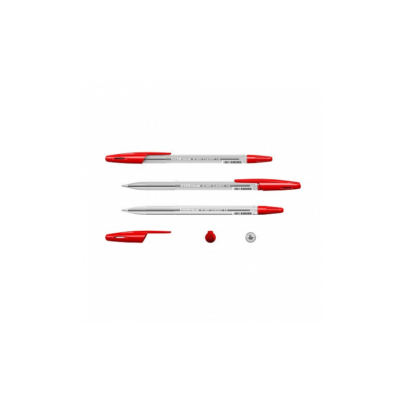 6992-BOLIGRAFO R-301 CLASSIC STICK 1.0, TINTA COLOR: ROJO ERICH KRAUSE 43186