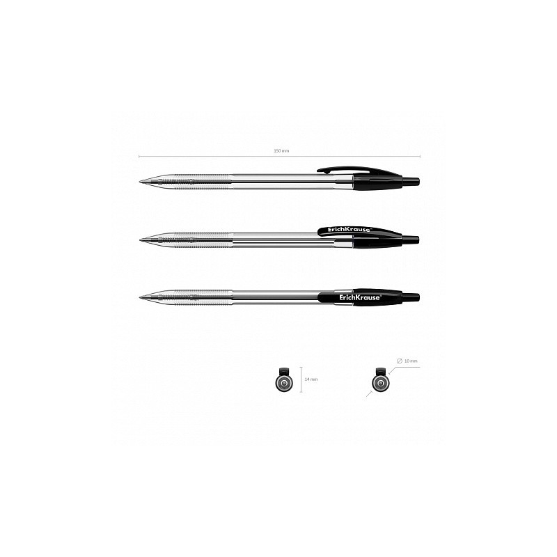 6995-BOLIGRAFO AUTOMATICO R-301 CLASSIC MATIC 1.0, TINTA COLOR: NEGRO ERICH KRAUSE 38510 6995-BOLIGRAFO AUTOMATICO R-301 CLASSIC MATIC 1.0, TINTA COLOR: NEGRO ERICH KRAUSE 38510