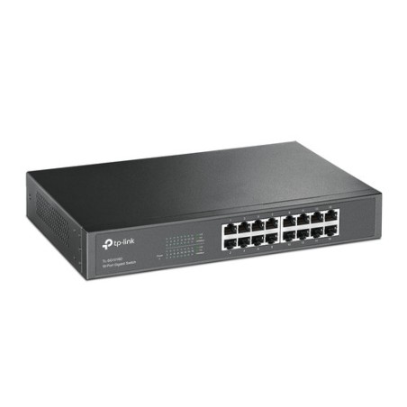 70-SWITCH CON BASE DE MONTAJE TP-LINK DE ESCRITORIO DE 16 PUERTOS GIGABIT