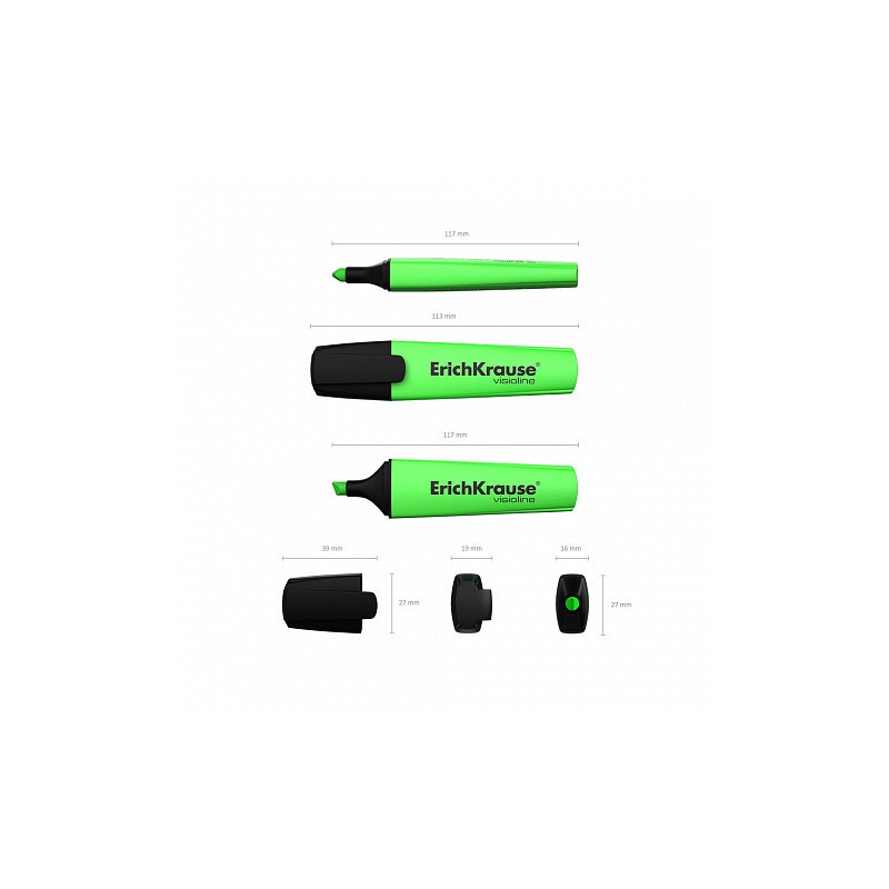 7004-FLUORESCENTE VISIOLINE V-12, COLOR: VERDE ERICH KRAUSE 32497 7004-FLUORESCENTE VISIOLINE V-12, COLOR: VERDE ERICH KRAUSE 32497