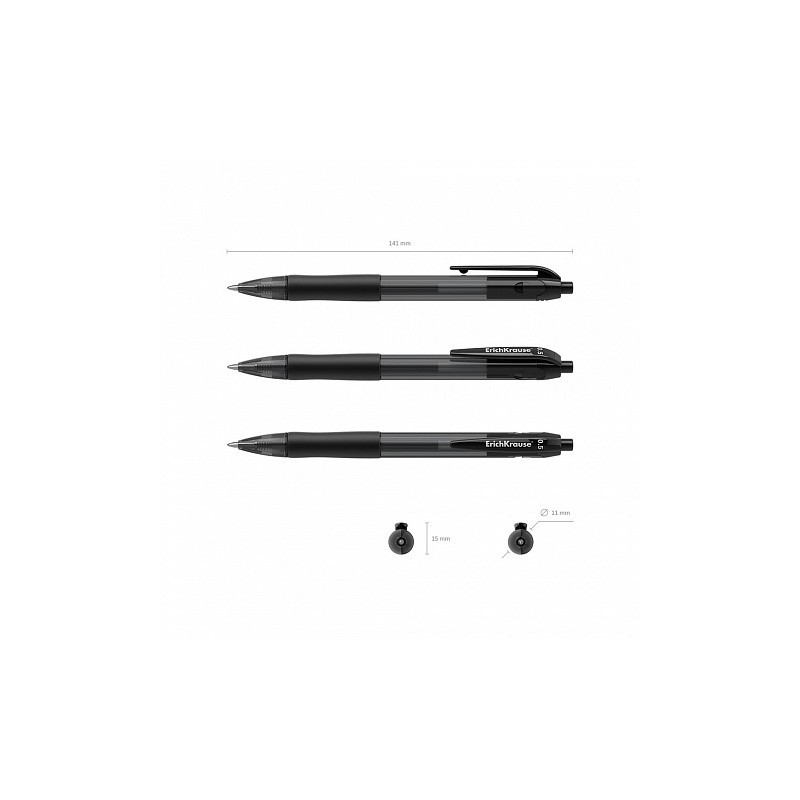7023-BOLIGRAFO DE GEL AUTOMATICO SMART-GEL, TINTA COLOR: NEGRO ERICH KRAUSE 39012 7023-BOLIGRAFO DE GEL AUTOMATICO SMART-GEL, TINTA COLOR: NEGRO ERICH KRAUSE 39012