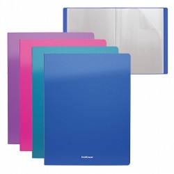 7029-LIBRO DE PRESENTACION DIAGONAL VIVID, CON 20 FUNDAS, A4, COLORES SURTIDOS ERICH KRAUSE 47006