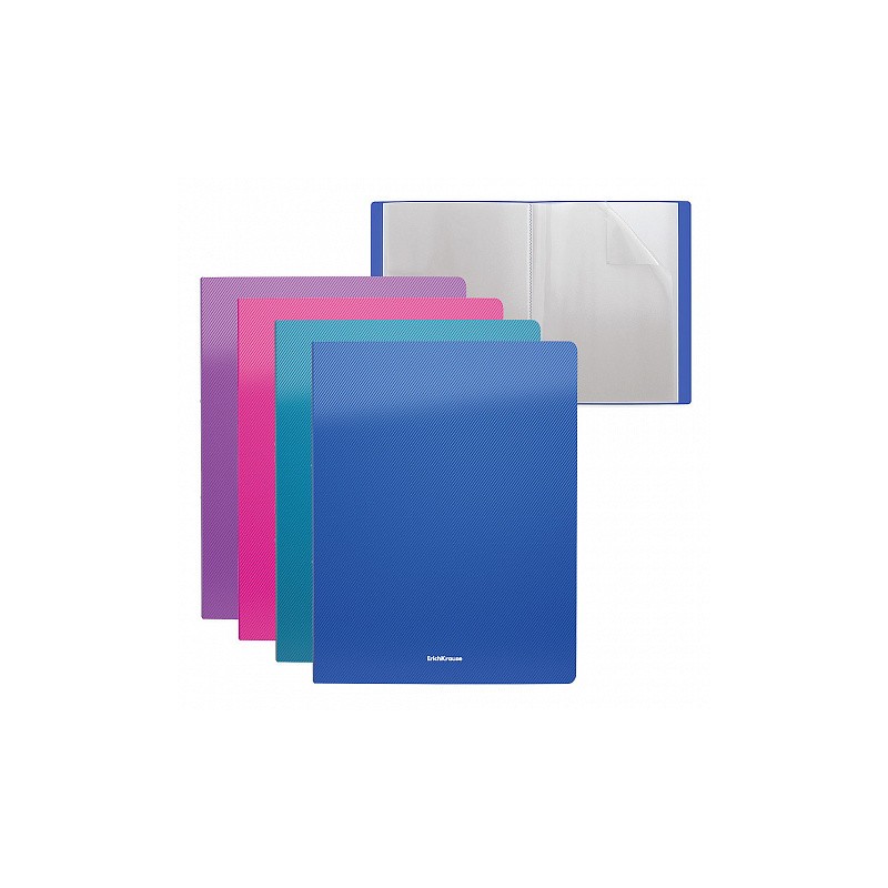 7029-LIBRO DE PRESENTACION DIAGONAL VIVID, CON 20 FUNDAS, A4, COLORES SURTIDOS ERICH KRAUSE 47006 7029-LIBRO DE PRESENTACION DIAGONAL VIVID, CON 20 FUNDAS, A4, COLORES SURTIDOS ERICH KRAUSE 47006