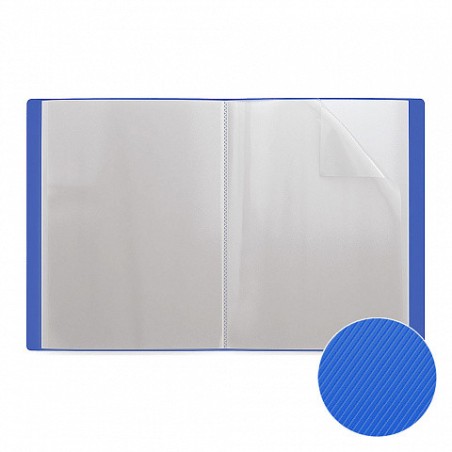 7030-LIBRO DE PRESENTACION DIAGONAL VIVID, CON 20 FUNDAS, A4, COLORES SURTIDOS ERICH KRAUSE 47006