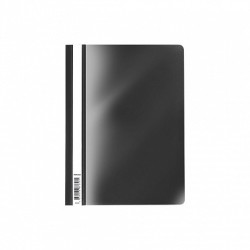 7051-DOSSIER CON FASTERNER FIZZY CLASSIC, A4, NEGRO ERICH KRAUSE 50010