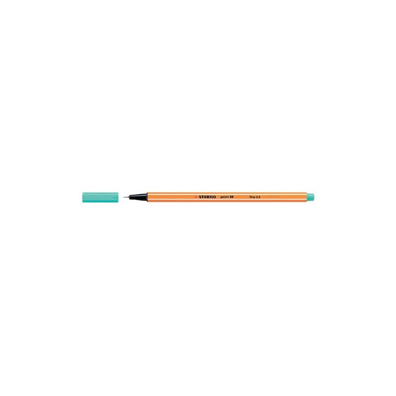 706-ROTULADOR PUNTA FINA POINT 88 0.4MM VERDE HIELO STABILO 88/13