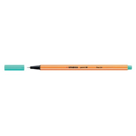 706-ROTULADOR PUNTA FINA POINT 88 0.4MM VERDE HIELO STABILO 88/13