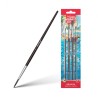 7075-SET PINCELES PARA ACUARELAS Y TEMPERAS, PELO DE CABALLO, 4 UDS. ARTBERRY 36123