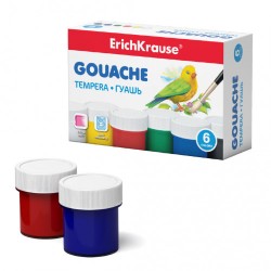 7078-CAJA GOUACHE 6 COLORS BY 20ML ERICH KRAUSE 50535