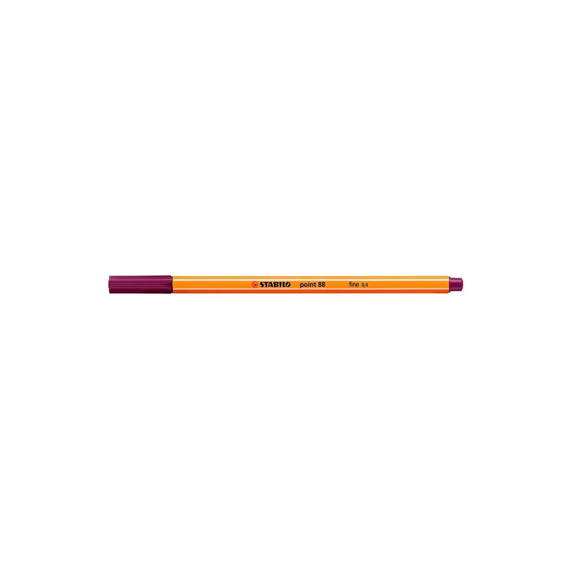 710-ROTULADOR PUNTA FINA POINT 88 0.4MM PURPURA STABILO 88/19
