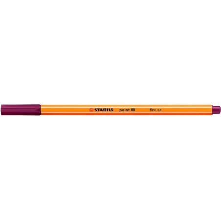 710-ROTULADOR PUNTA FINA POINT 88 0.4MM PURPURA STABILO 88/19