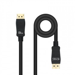 7101-Nanocable 10.15.2501 cable DisplayPort 1 m Negro
