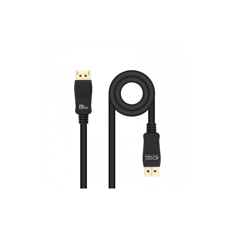 7101-Nanocable 10.15.2501 cable DisplayPort 1 m Negro 7101-Nanocable 10.15.2501 cable DisplayPort 1 m Negro