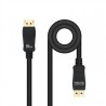 7101-Nanocable 10.15.2501 cable DisplayPort 1 m Negro