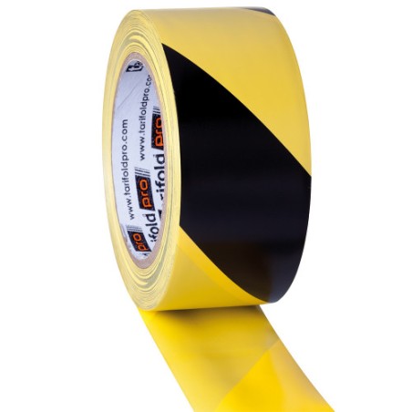 7105-CINTA ADHESIVA SUELO AMARILLO-NEGRO, 33 METROS X 5 CM TARIFOLD 197747