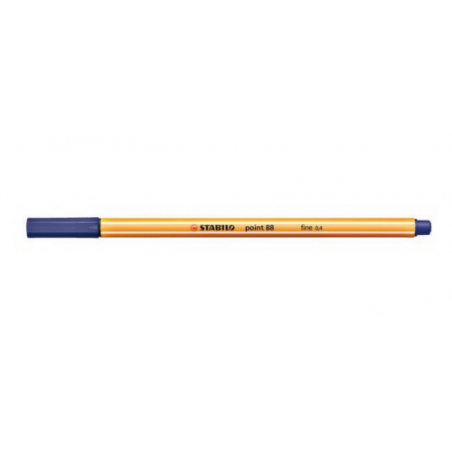 712-ROTULADOR PUNTA FINA POINT 88 0.4MM AZUL NOCHE STABILO 88/22