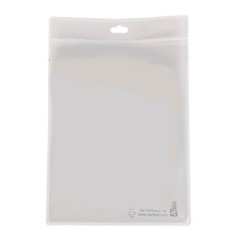 7120-PACK 10 FUNDAS PVC 122X180MM  2 COMPARTIMENTOS PORTADOCUMENTOS TARIFOLD 335103