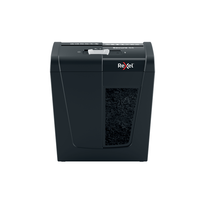 7174-Rexel Secure S5 triturador de papel Corte en tiras 70 dB Negro 7174-Rexel Secure S5 triturador de papel Corte en tiras 70 dB Negro