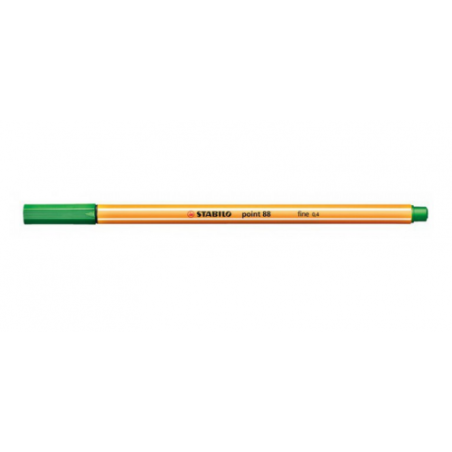 723-ROTULADOR PUNTA FINA POINT 88 0.4MM VERDE STABILO 88/36