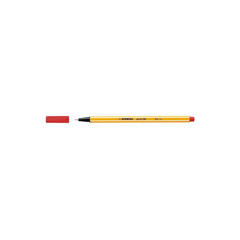 725-ROTULADOR PUNTA FINA POINT 88 0.4MM ROJO STABILO 88/40 725-ROTULADOR PUNTA FINA POINT 88 0.4MM ROJO STABILO 88/40