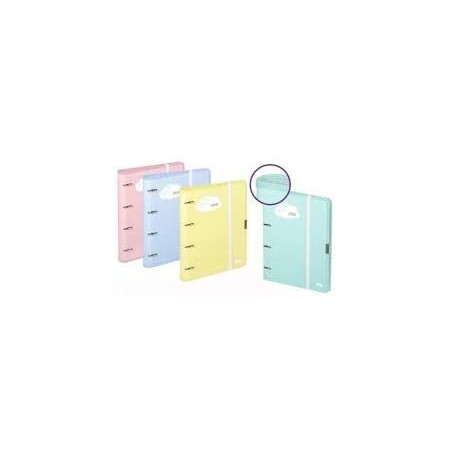 7260-CARPEBLOCK CARTON SOFT A4 4/35 100H C/GOMA VERDE MENTA CARCHIVO 12207417