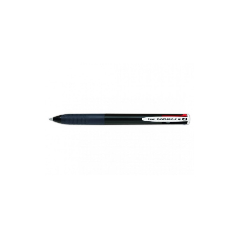 7314-BOLIGRAFO SUPERGRIP G - 4 COLORES - CUERPO COLOR NEGRO PILOT BPKGG-35M-B 7314-BOLIGRAFO SUPERGRIP G - 4 COLORES - CUERPO COLOR NEGRO PILOT BPKGG-35M-B