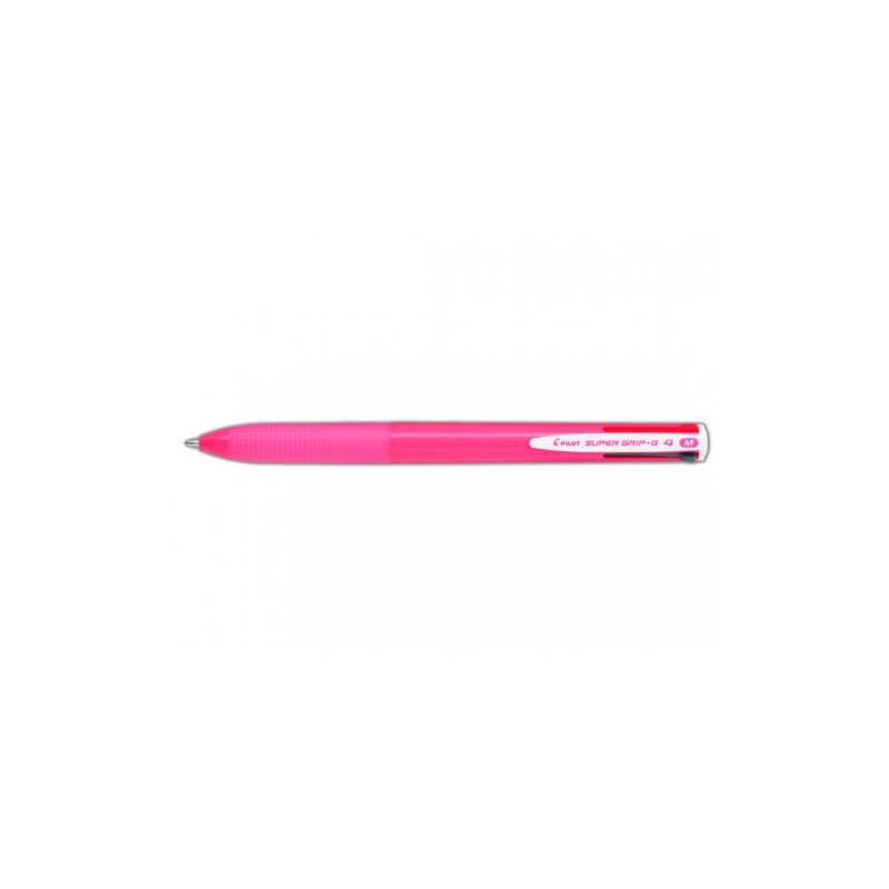 7317-BOLIGRAFO SUPERGRIP G - 4 COLORES - CUERPO COLOR- ROSA PILOT BPKGG-35M-P 7317-BOLIGRAFO SUPERGRIP G - 4 COLORES - CUERPO COLOR- ROSA PILOT BPKGG-35M-P