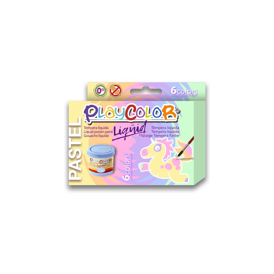 7319-Playcolor Liquid Pintura para carteles 40 ml 6 pieza(s) 7319-Playcolor Liquid Pintura para carteles 40 ml 6 pieza(s)