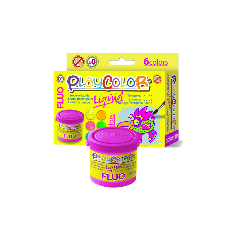 7329-Playcolor Liquid Pintura para carteles 40 ml 6 pieza(s) 7329-Playcolor Liquid Pintura para carteles 40 ml 6 pieza(s)