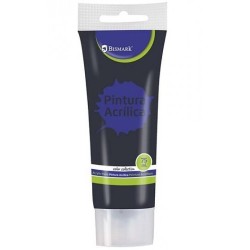 7332-BOTE PINTURA ACRILICA 75 ML NEGRO BISMARK 328519