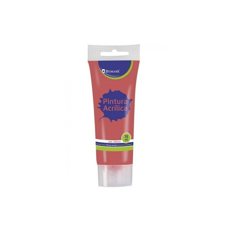 7338-BOTE PINTURA ACRILICA 75 ML ROJO BISMARK 328525