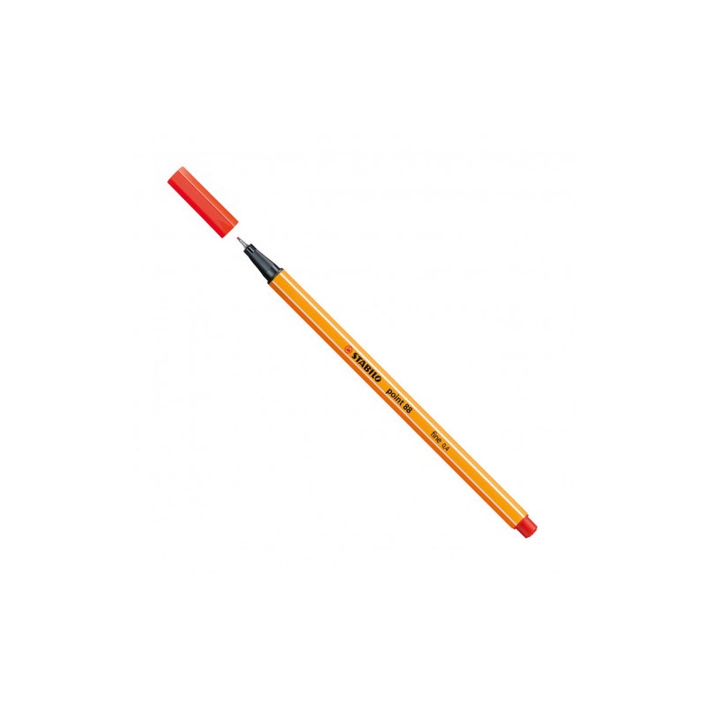 734-ROTULADOR PUNTA FINA POINT 88 0.4MM CARMIN STABILO 88/48 734-ROTULADOR PUNTA FINA POINT 88 0.4MM CARMIN STABILO 88/48
