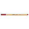 736-ROTULADOR PUNTA FINA POINT 88 0.4MM CARMESI STABILO 88/50