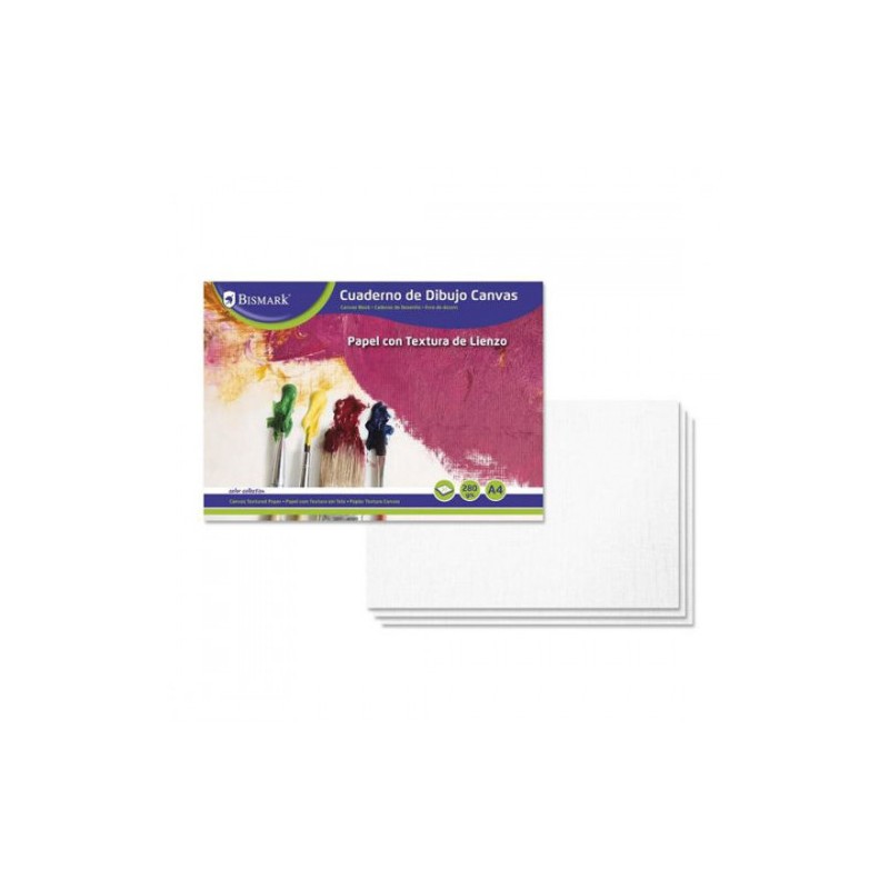 7364-CUADERNO DE DIBUJO CANVAS 280 GRMS / 10 HOJAS A4 BISMARK 328432 7364-CUADERNO DE DIBUJO CANVAS 280 GRMS / 10 HOJAS A4 BISMARK 328432