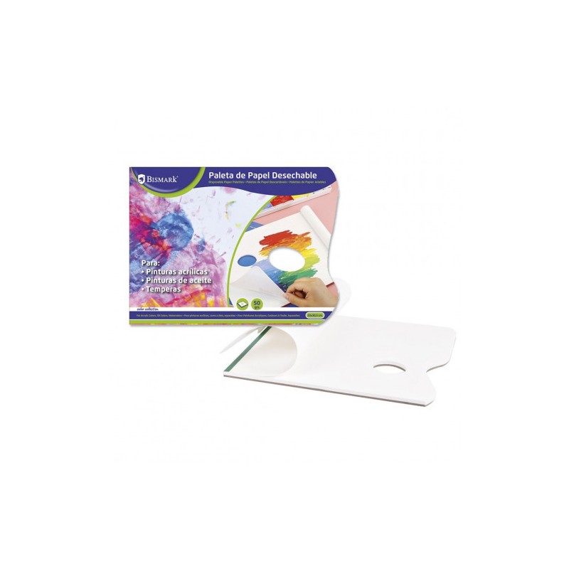 7376-Bismark 328415 paleta de pintura Papel