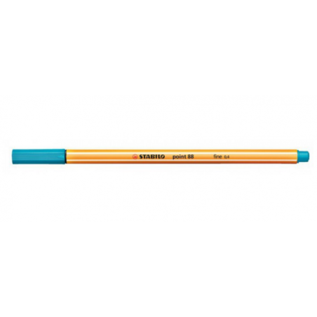 738-ROTULADOR PUNTA FINA POINT 88 0.4MM TURQUESA STABILO 88/51
