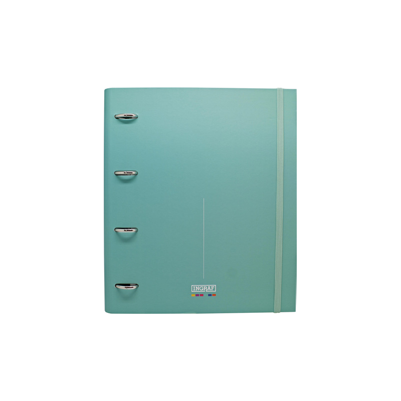 7384-Ingraf 350761 carpeta de carton A4 Turquesa 7384-Ingraf 350761 carpeta de carton A4 Turquesa