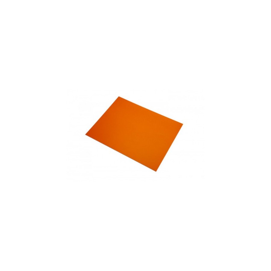 7420-BOLSA 50 CARTULINAS 185 GR A4  NARANJA INTENSO FABRIANO S321A406