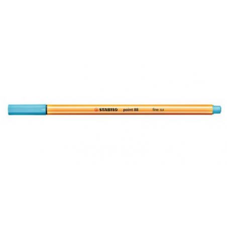 746-ROTULADOR PUNTA FINA POINT 88 0.4MM AZUL CLARO STABILO 88/57