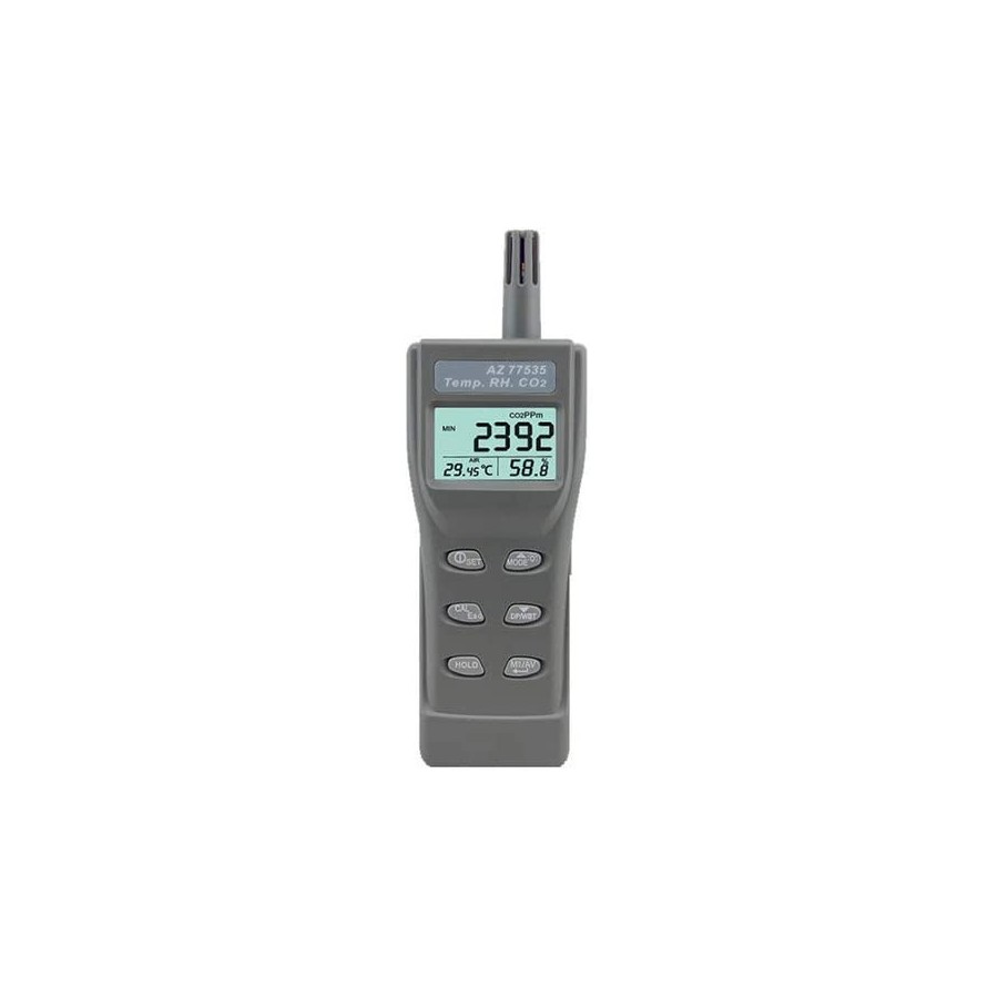 7468-MEDIDOR DE CALIDAD DEL AIRE CO2 -TEMPERATURA-HUMEDAD AZ77535 7468-MEDIDOR DE CALIDAD DEL AIRE CO2 -TEMPERATURA-HUMEDAD AZ77535
